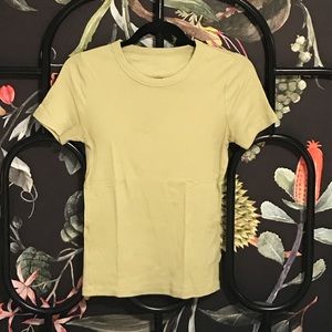 Mint green knitted shirt